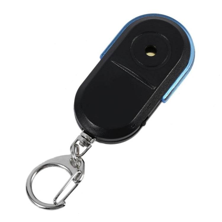 5 PCS Portable Anti-Lost Alarm Key Finder Wireless Whistle Sound LED Light Locator Finder(Blue)