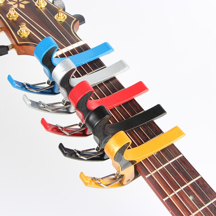 Plastic Guitar Capo for 6 String Acoustic Classic Electric Guitarra Tuning Clamp Musical Instrument Accessories(Red)