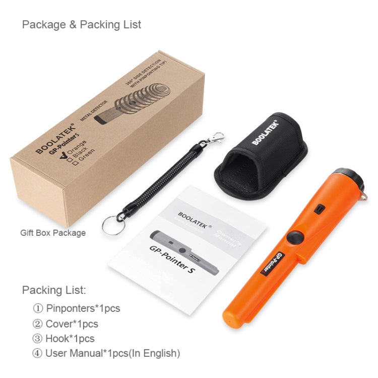 Goint S Metal Detector Gold Detector Pointer Pinpointing(Orange) Random Package Delivery