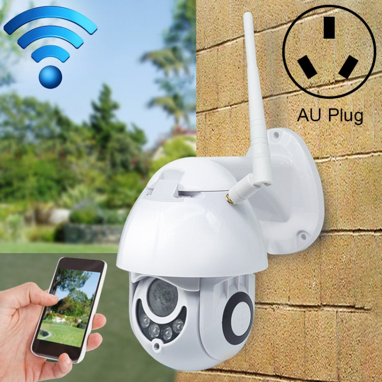 OU-A1IN PTZ Control 355 Degree Rotation Infrared WiFi Smart Dome Camera, Two-Way Voice Intercom Monitor(AU Plug)