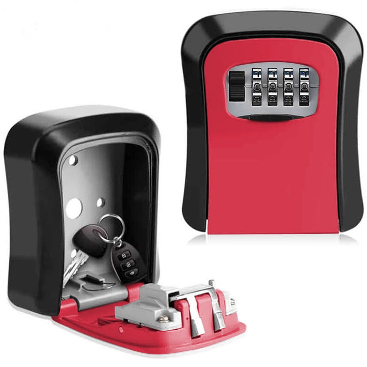 HG2 Arc Wall Mounted Password Key Box(Red)