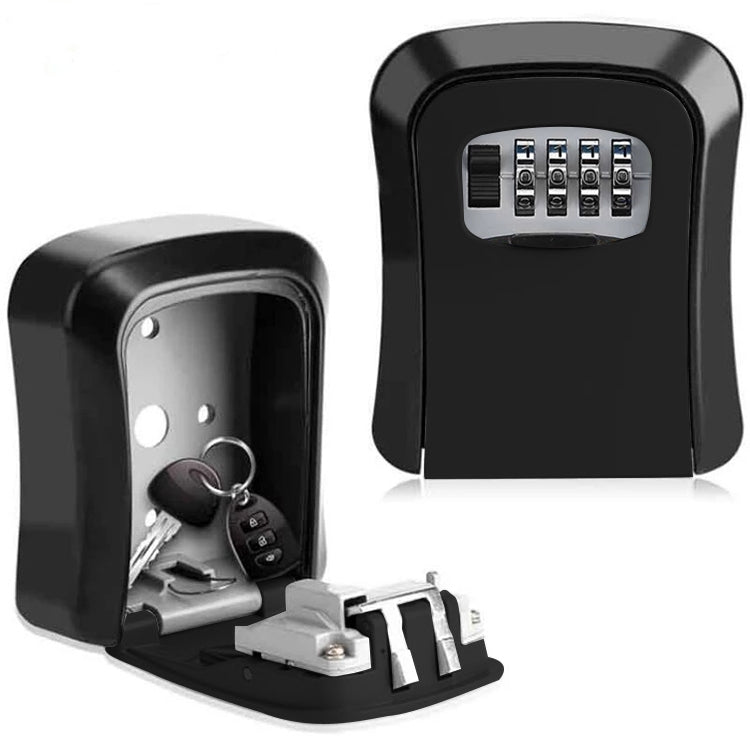 HG2 Arc Wall Mounted Password Key Box(Black)