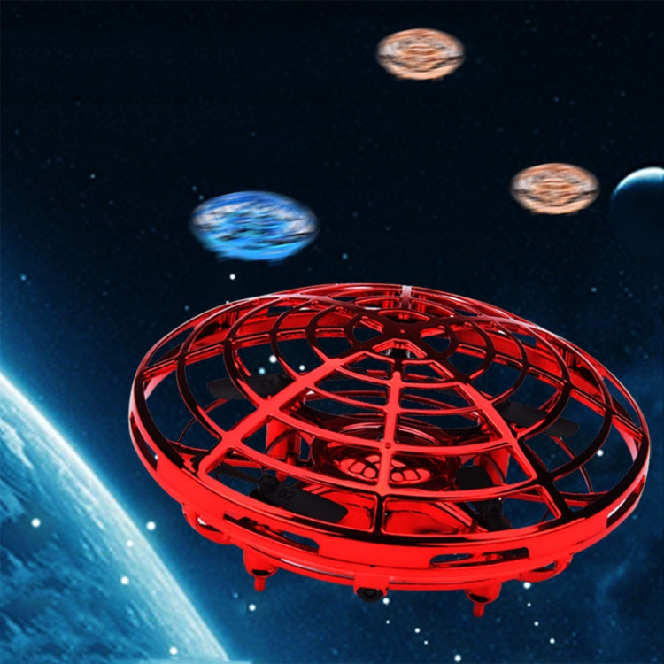 Mini Sensor UFO Remote Control Drone Smart Gesture Sensor UFO Remote Control UFO Aircraft(Blue)