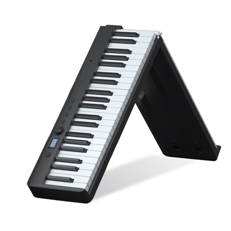 Wersi 88-Key Foldable Portable Electronic Piano Keyboard For Beginners Practice Piano, USB(Black)