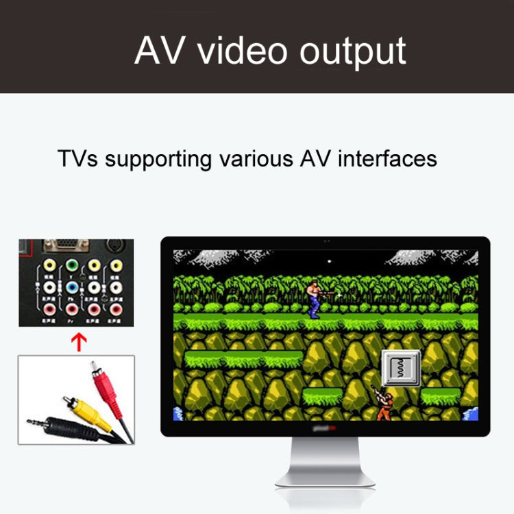 SFC620 Mini 8-Bit TV Game Console Built-In 620 Games, Supports AV Output(EU Plug)