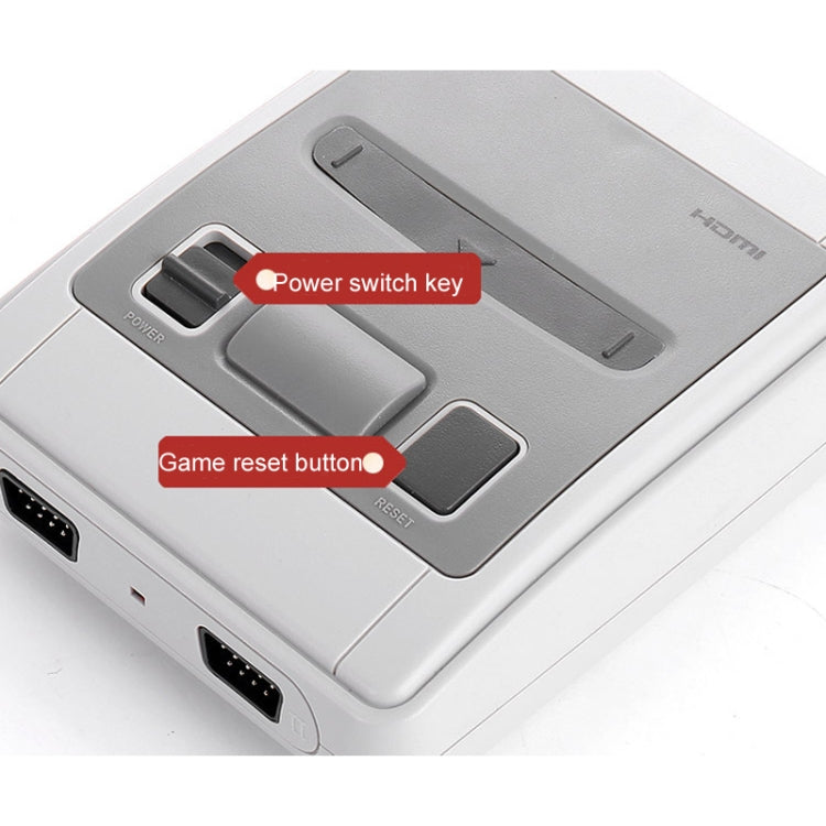 SFC620 Mini 8-Bit TV Game Console Built-In 620 Games, Supports AV Output(EU Plug)