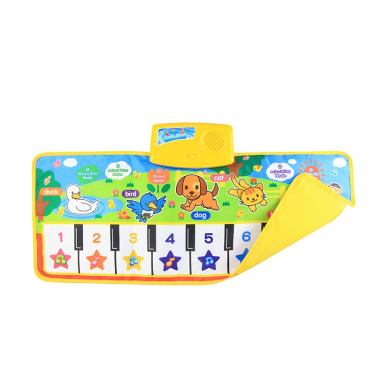 Piano Musical Touch Carpet Children Early Education Music Keyboard Playmat