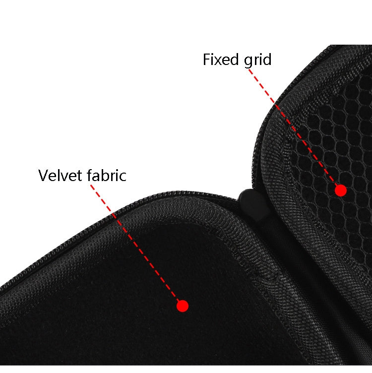 2 PCS Handheld Game Console Storage Bag Accessories Storage for RG280V