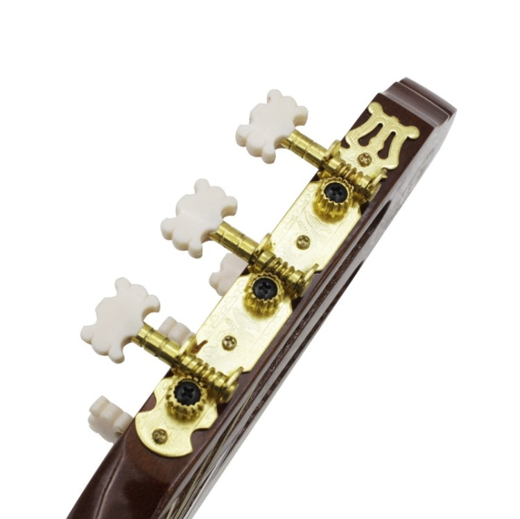 Guitar Knob Gear Type Snap Pegs Alloy Base Knobs(Y-03)