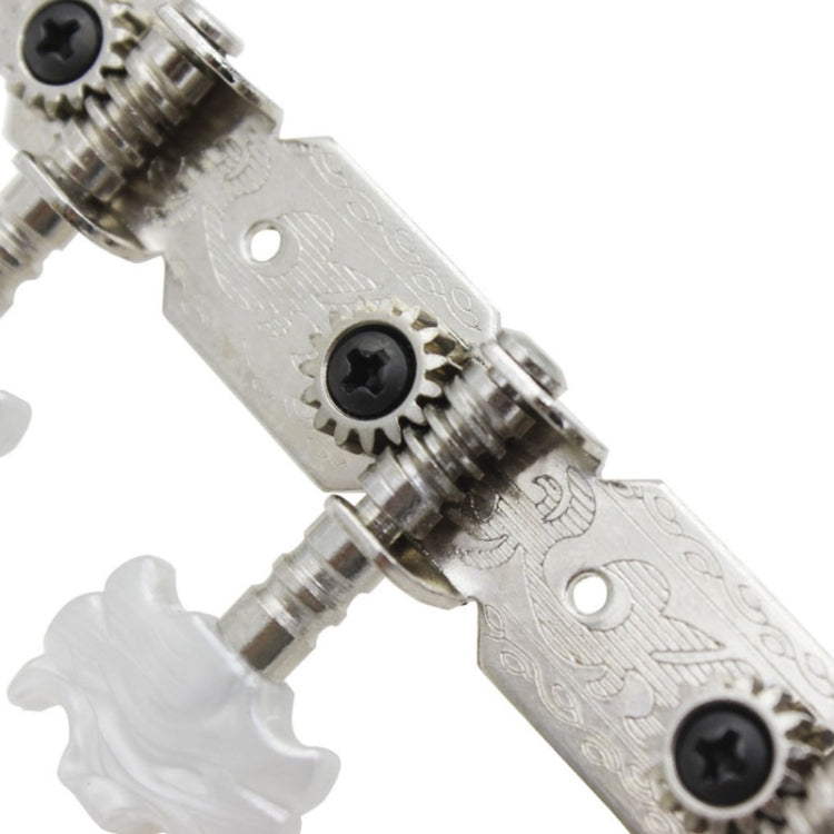 Guitar Knob Gear Type Snap Pegs Alloy Base Knobs(Y-04)