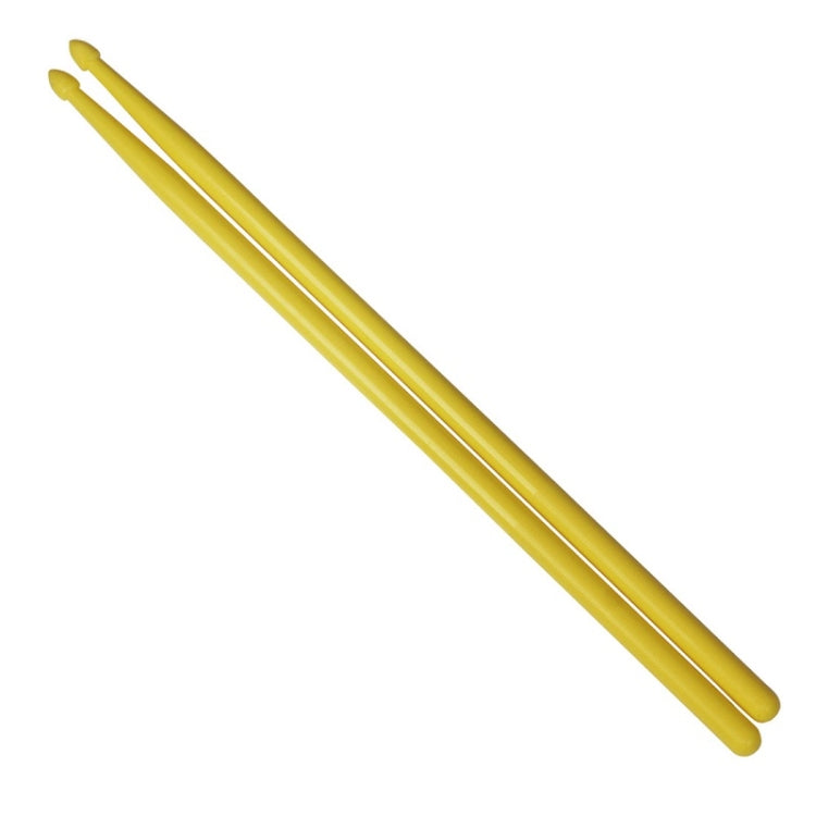 2 PCS Drumsticks Drum Kits Accessories Nylon Drumsticks, Colour: Yellow