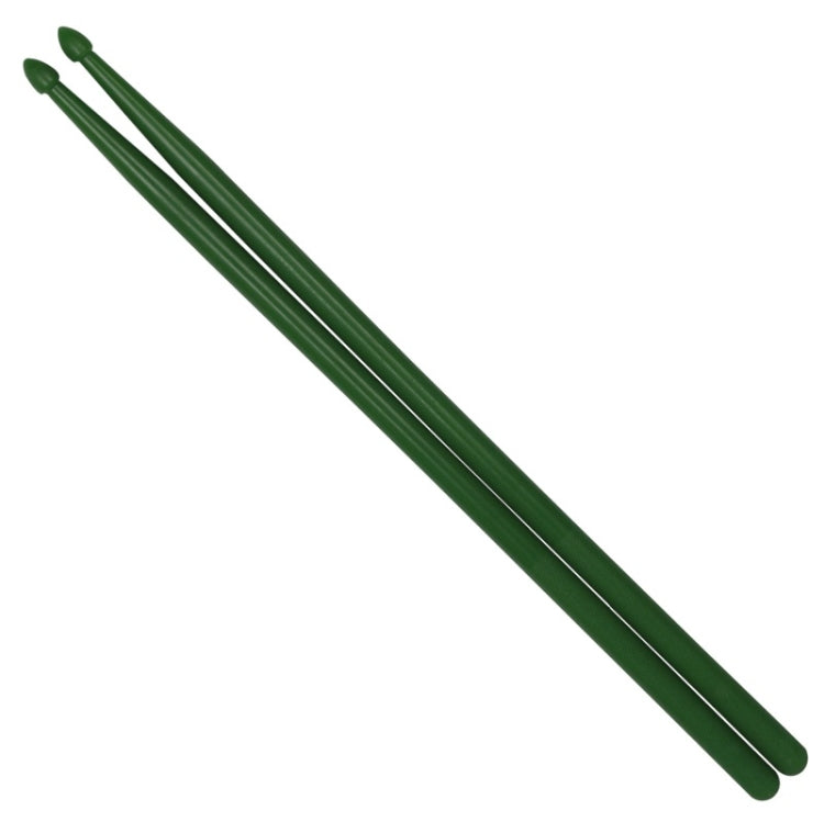 2 PCS Drumsticks Drum Kits Accessories Nylon Drumsticks, Colour: Dark Green