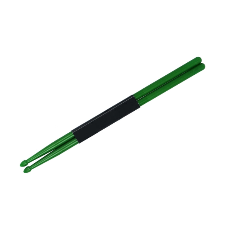 2 PCS Drumsticks Drum Kits Accessories Nylon Drumsticks, Colour: Dark Green