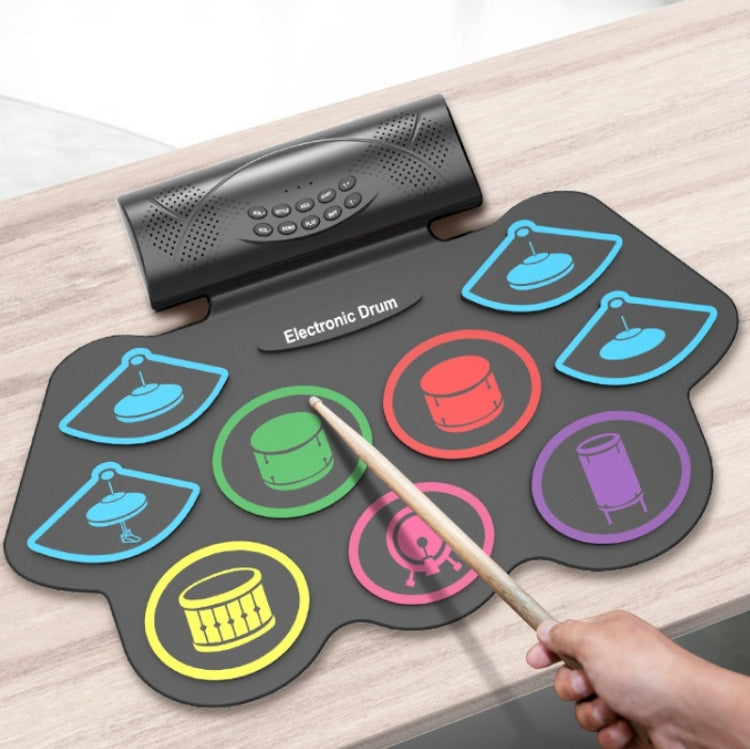 MD862M Bluetooth Drum Set For Beginners Learn To Play Portable Electronic Drums