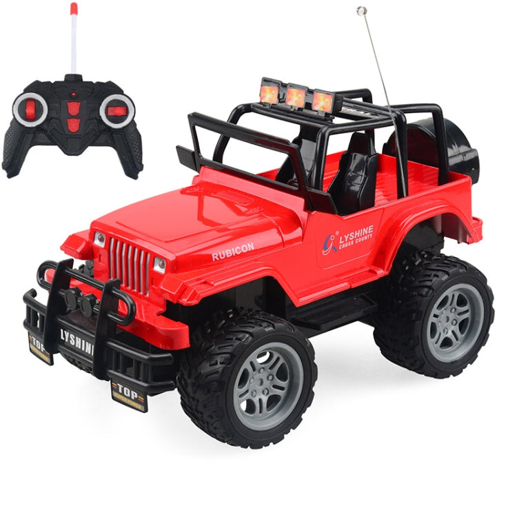 Electric Children Four-Way Remote Control Car Toy Model Toy, Proportion: 1:18(Red Convertible 6062)