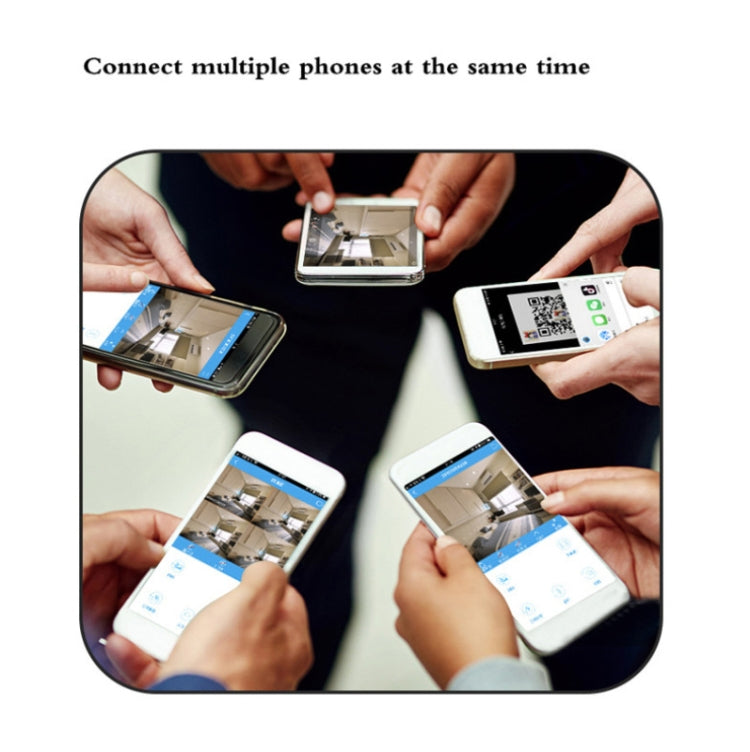 A12 Mini 1080P 5GHz Wireless WiFi Security Camera Night Vision Remote Home Small Surveillance Camera(Matte Black)