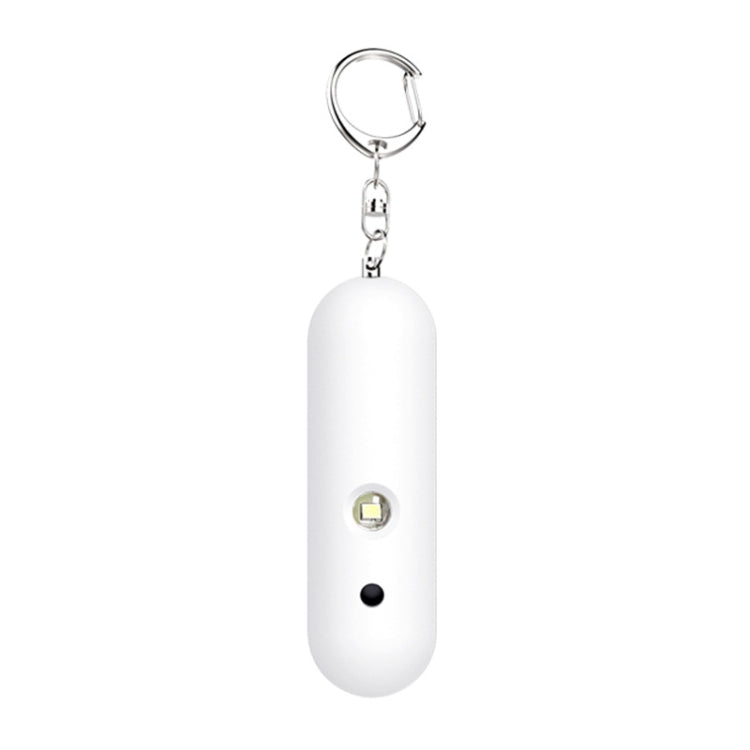 AF-2001 130dB Personal Alarm IP56 Waterproof Keychain Double Speaker High Scorpion Anti-Wolf Alarm(White)