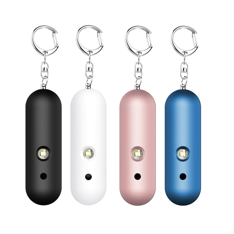 AF-2001 130dB Personal Alarm IP56 Waterproof Keychain Double Speaker High Scorpion Anti-Wolf Alarm(White)