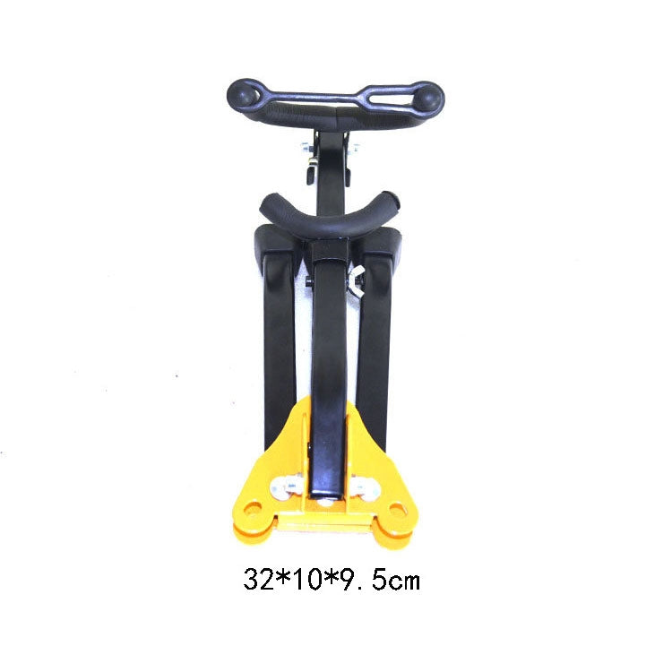 Saxophone Bracket Folding Elbow Flute Clarinet Clarinet Hanger(1 Flute / Black Tube Bracket)