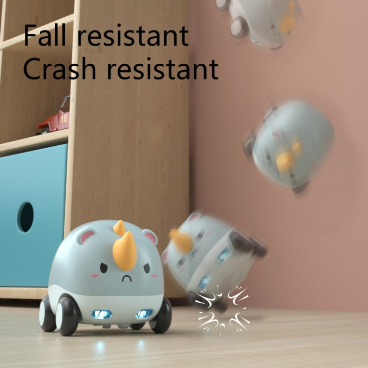 Cartoon Cute Pet Pull Back Car Children Mini Puzzle Inertia Car Toy(Puppy)