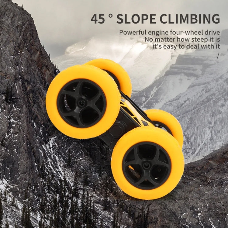 2.4G Remote Control Drift Roll Double-sided Stunt Car With Lights(Blue)