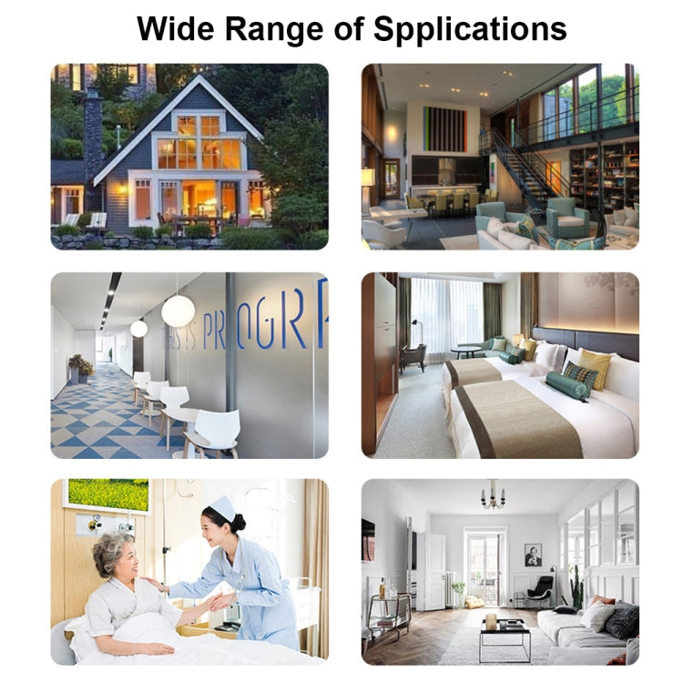 CACAZI A58 1 For 1 Smart Wireless Doorbell without Battery, Plug:EU Plug(Black Silver)