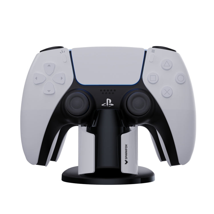 SPARKFOX W20P508 Dual Charger With Contacts Wireless Handle Charger For PS5, Style: Charger+Data Cable+Charging Plug