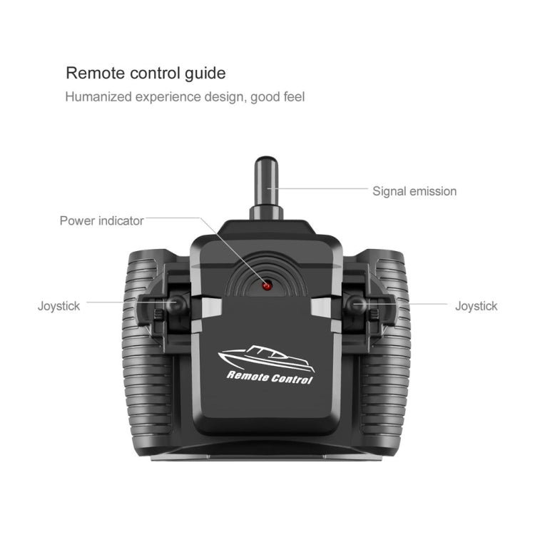 809  2.4G Remote Control Motor Speed Boat High Speed Electric Yacht Model Children Water Toys, Specification Single Battery (Red)