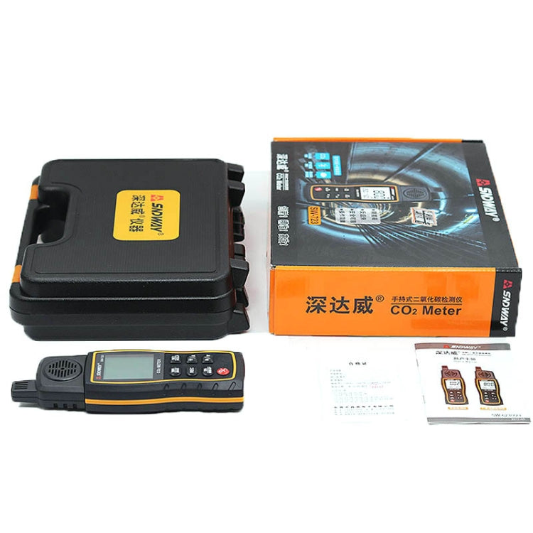 SNDWAY SW723 High-Precision Carbon Dioxide Detector Air Carbon Dioxide Concentration Monitor(SW723)