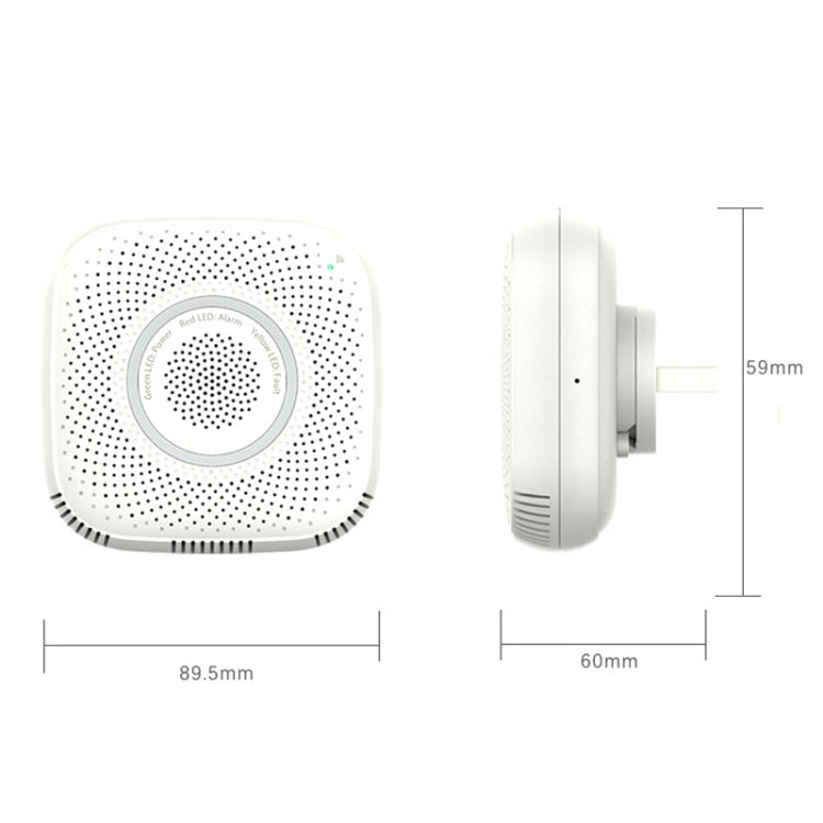 TY-GSA-87 Smart Home WIFI Gas Detector, Specification: EU Plug
