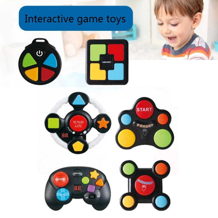 Children Educational Memory Training Game Machine, Style: Steering Wheel