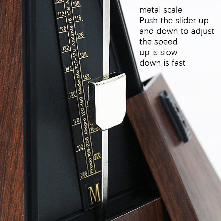 FRIEND Tower Mechanical Terrace Piano Guitar Violin Universal Rhythm Instrument(Tower Teak Color)