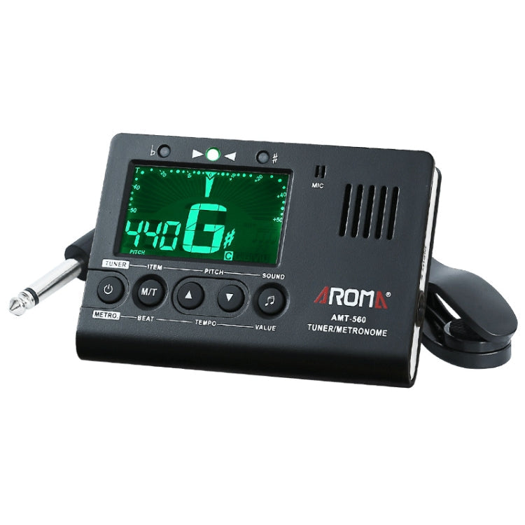 ROM Electronic Metronome Rhythm Acoustic Guitar Tuner(AMT-560)