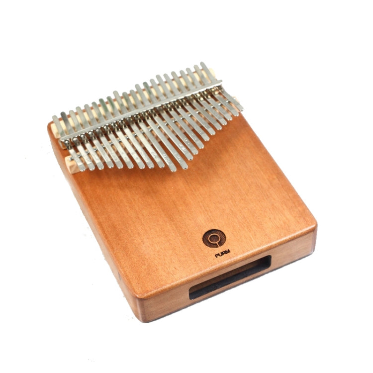 PURM Kalimba Thumbs Piano Beginner Piano Portable Musical Instrument, Color: 21 Tone Mahogany