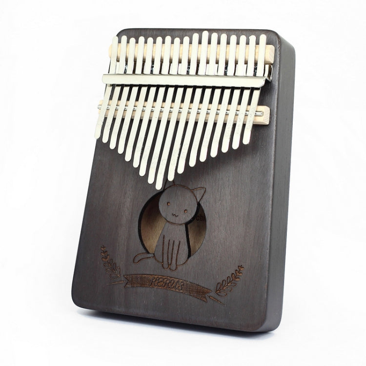 Wooden Portable Thumb Piano(Cat)