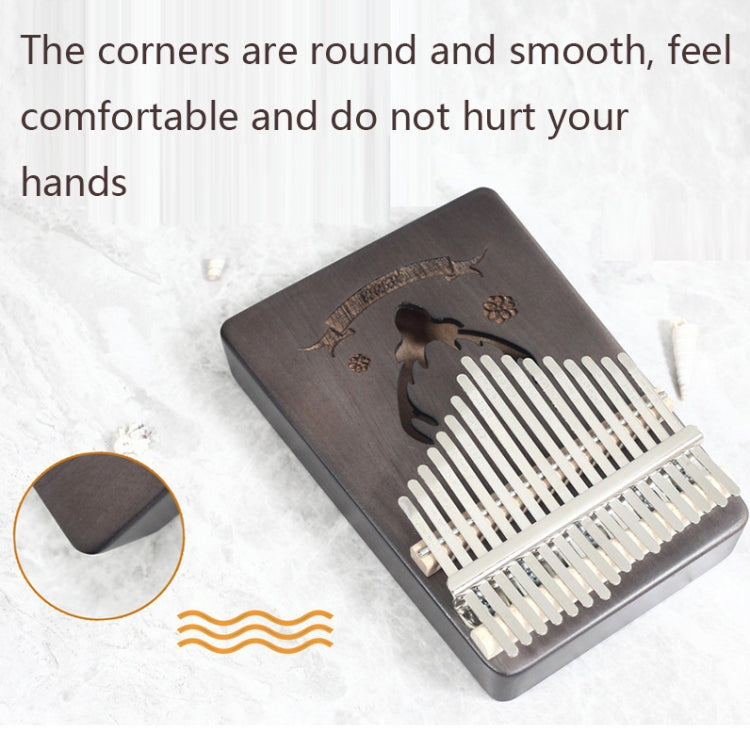 Wooden Portable Thumb Piano(Elk)