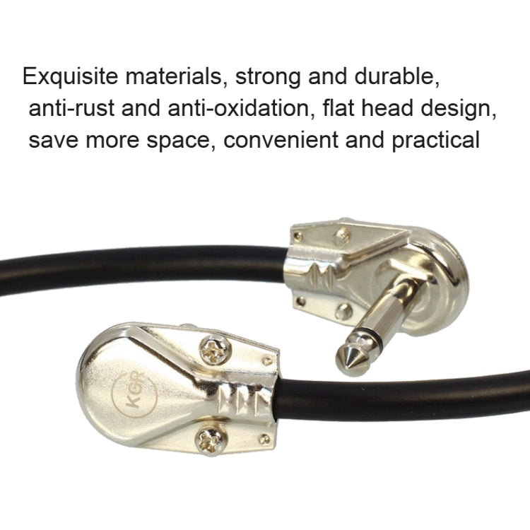 KGR Guitar Cables Guitar Effect Pedal Instrument Patch Cable, Specification: 80cm