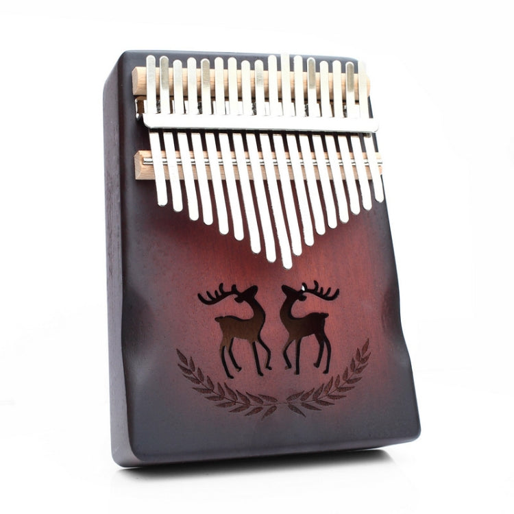17-tone Radian Design Portable Finger Piano(Couple Deer)