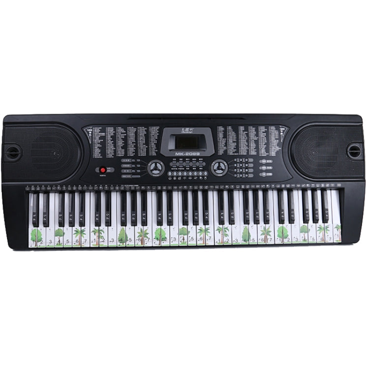 M52 88/76/61/54/49 Keys Piano Keyboard Stickers(Tree)