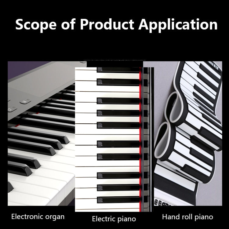 M52 88/76/61/54/49 Keys Piano Keyboard Stickers(Tree)