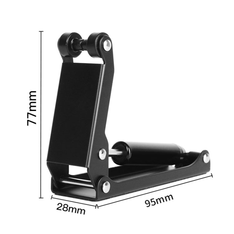 MA003 Alloy Piano Cover Descender Piano Accessories(Black)