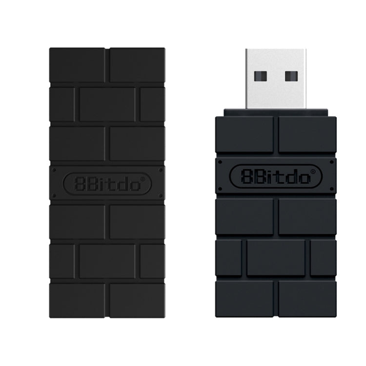 8BitDo USB Wireless Receiver Handle Switch  For PS5/PS4(Black)