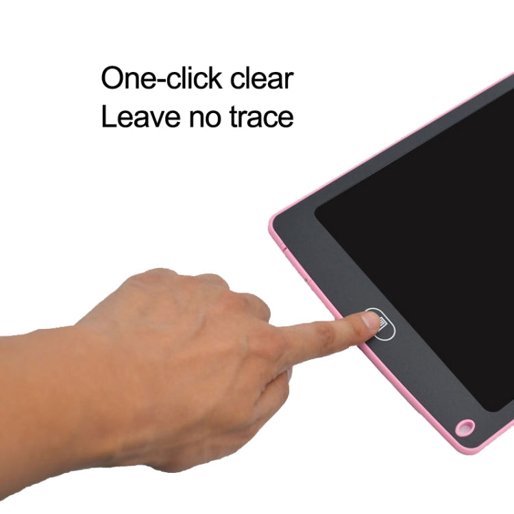 LCD Writing Board Children Hand Drawn Board, Specification: 8.5 inch Colorful (Light Pink)