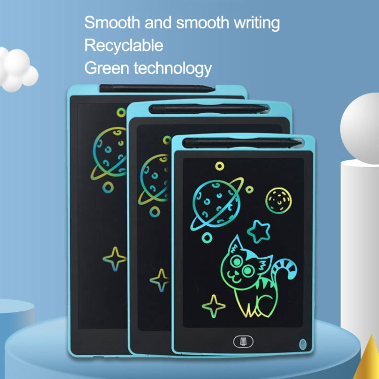 LCD Writing Board Children Hand Drawn Board, Specification: 10 inch Colorful (Light Blue)