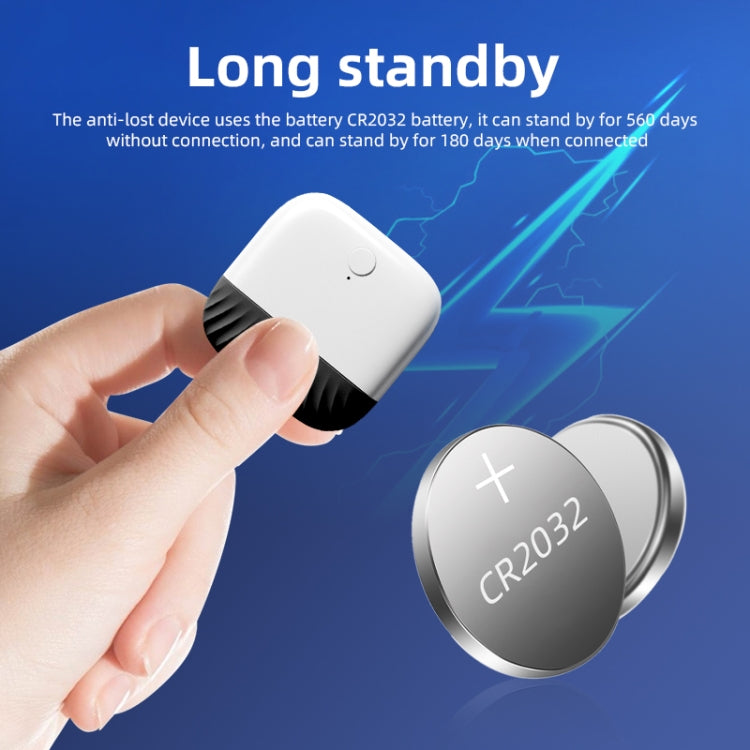 Wallet Key Finder Two Way Bluetooth Intelligent Anti-lost Device(Black)