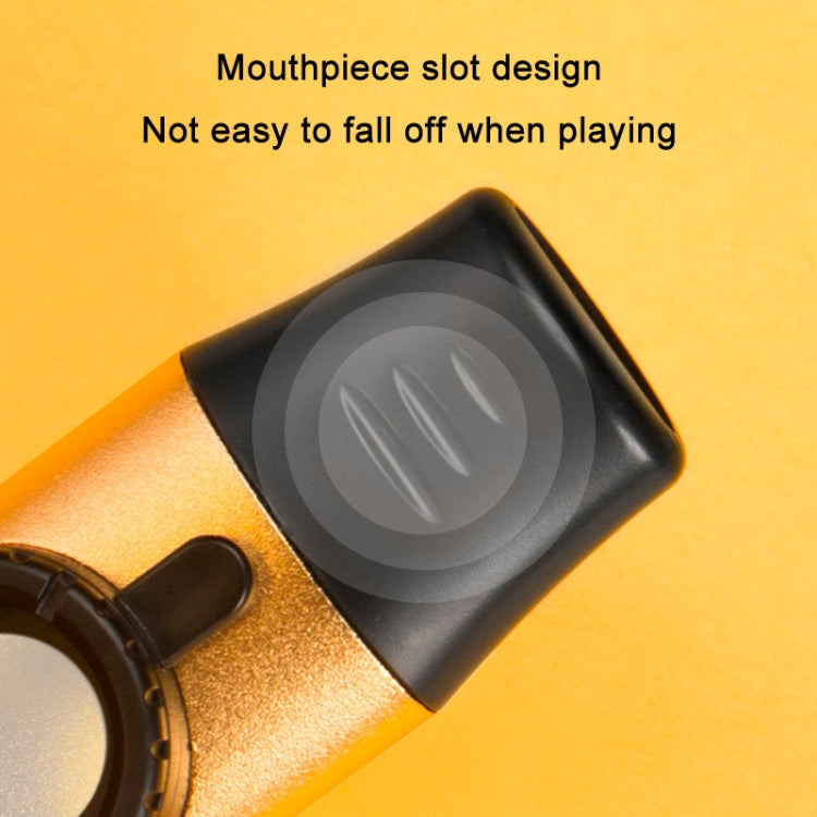 Metal Professional Playing Tunable Tone Kazoo(Silver)