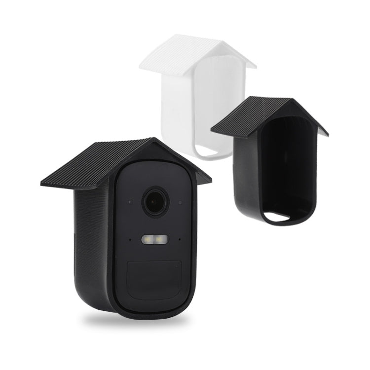 Surveillance Camera Cover Silicone Cover For Eufy 2C(Black)