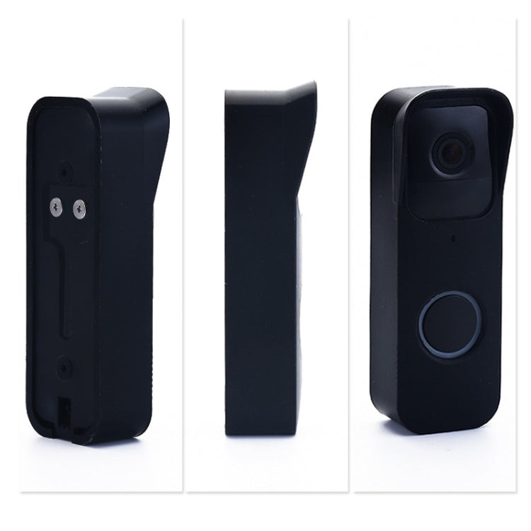 Silicone Cover for Blink A363 Wireless Doorbell(Black)