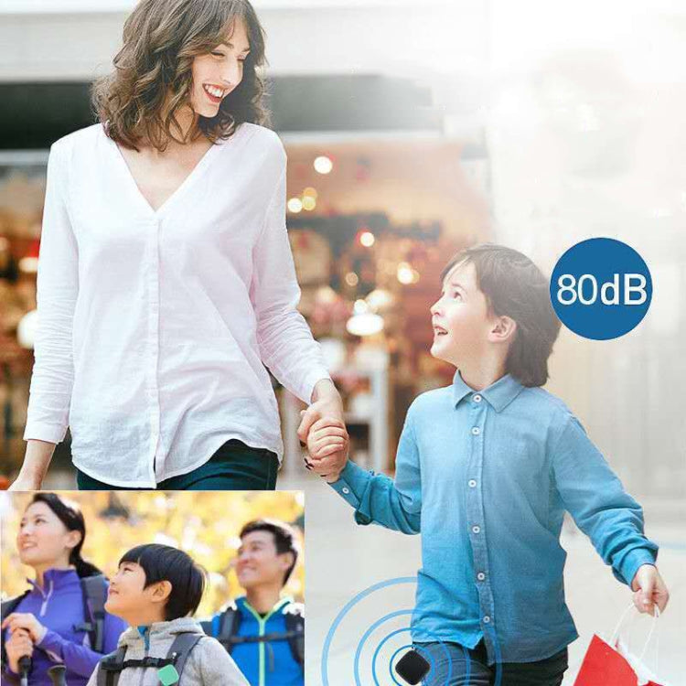 109 Square Smart Bluetooth Tracker Item Locator with Remote Photo Function(Blue)