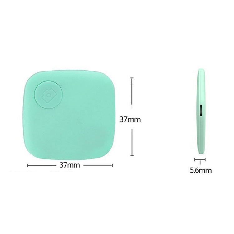 109 Square Smart Bluetooth Tracker Item Locator with Remote Photo Function(Blue)